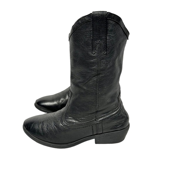 FRYE Billy Short Leather Boots - Picture 3 of 11